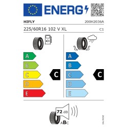 Hifly 225/60 R16 102V HF201 M+S TL