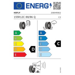 Hifly 155 R12C 88Q Super2000 TL