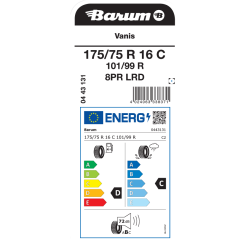 BARUM 175/75 R 16 C 101/99R Vanis