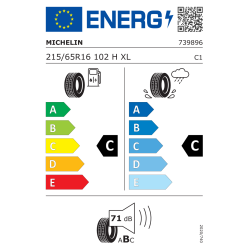 Michelin 215/65 R16 102H Latitude Cross M+S XL TL