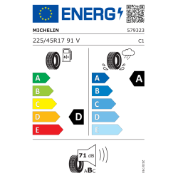 Michelin 225/45 R17 91V Primacy 3 ZP TL