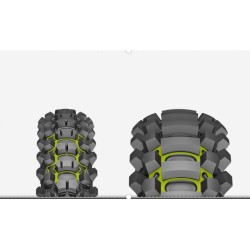 Metzeler MC360 MID HARD 90/90-21 54M MST TT Delantera