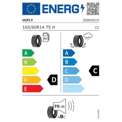Hifly 165/60 R14 75H HF201 M+S TL