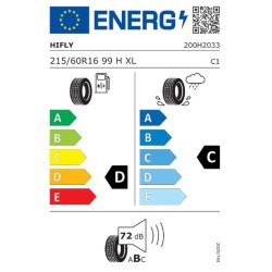 Hifly 215/60 R16 99H HF201 M+S XL TL