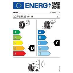 Hifly 205/65 R15 94H HF201 M+S TL