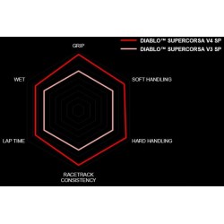 Pirelli Diablo Supercorsa  SP V4  200/60 ZR 17 M/C 80W TL Rear