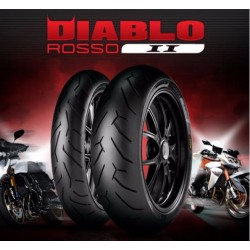 Pirelli Diablo Rosso II﻿ Front 100/80 R 17 M/C 52H (R) TL