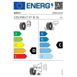 Hifly 235/45 R17 97W HF805 M+S XL TL