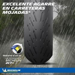 Michelin Road 5 180/55 ZR 17 M/C (73W) TL Trasera
