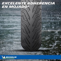 Michelin City Grip Saver  100/80 - 14 M/C 48S  TL  Delantera/Trasera