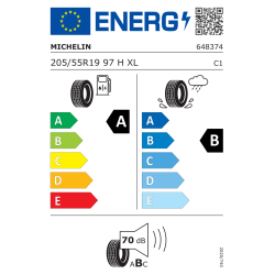 Michelin 205/55 R19 97H E Primacy R XL TL