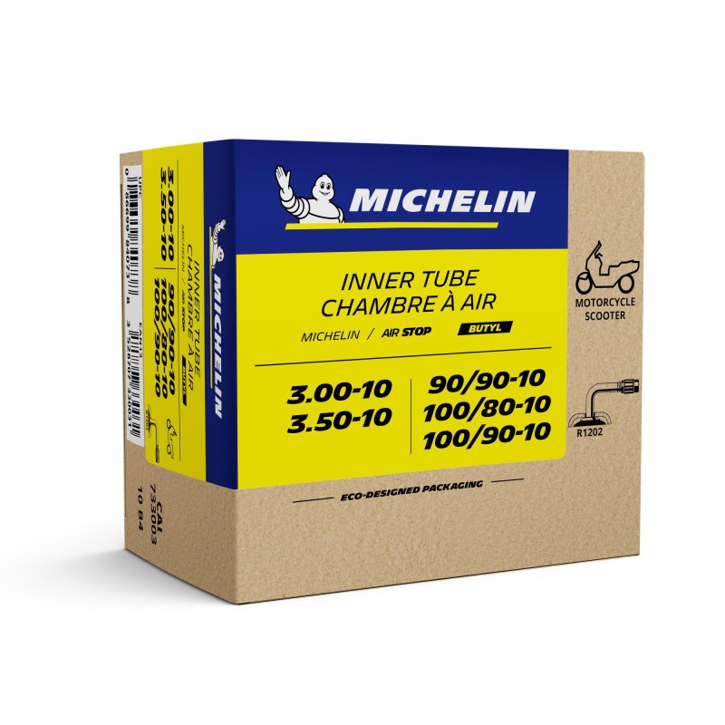 CAMARA MICHELIN 10 B4 VALVE 1202 Curva