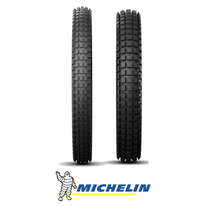 Michelin Trial Competición 2.75-21 45M TT + 4.00-18 64M TL X11 Michelin Trial Competición 2.75-21 45M TT + 4.00-18 64M TL X11