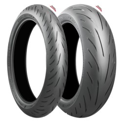 Bridgestone BATTLAX S22 120/70 ZR 17 58W + 180/55 ZR 17 73W TL