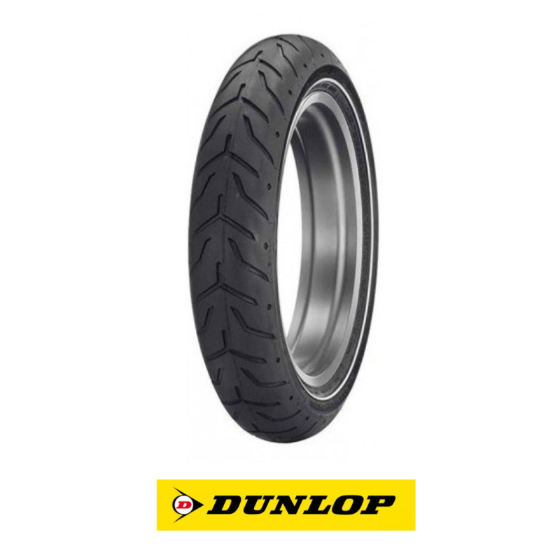 Dunlop D408 130/80 B 17 M/C 65H NW TL Delantera Dunlop D408 130/80 B 17 M/C 65H NW TL Delantera