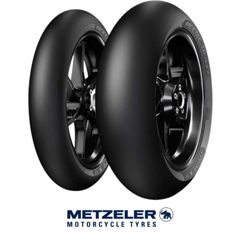Metzeler Racetec TD SLICK 120/70 R17 + 190/55 R17 73W NHS Metzeler Racetec TD SLICK 120/70 R17 + 190/55 R17 73W NHS