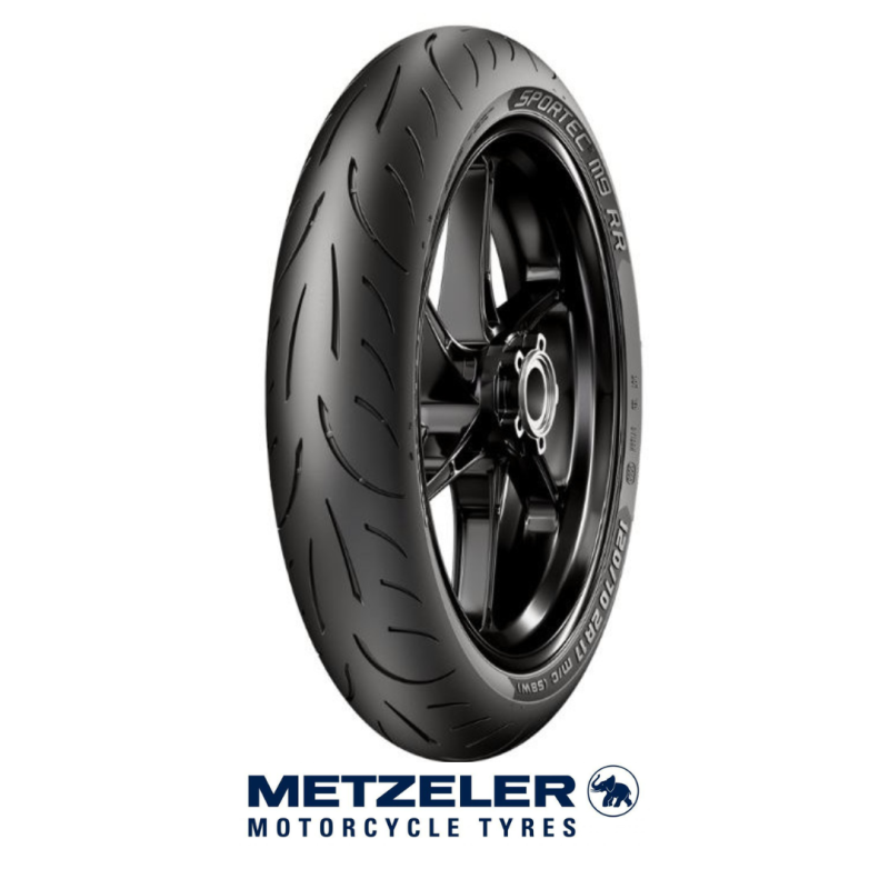 Metzeler Sportec M9RR 120/70 ZR 19 M/C 60W TL Front Metzeler Sportec M9RR 120/70 ZR 19 M/C 60W TL Front