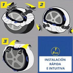 Cadenas nieve textil Michelin SOS EVO 1