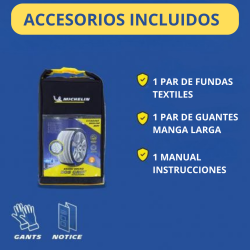 Cadenas nieve textil Michelin SOS EVO 4