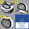 Cadenas nieve textil Michelin SOS EVO 7